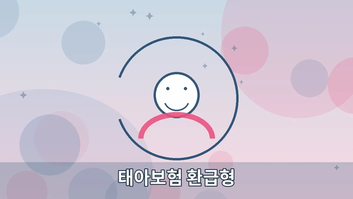 태아보험 환급형 안내 이미지 4