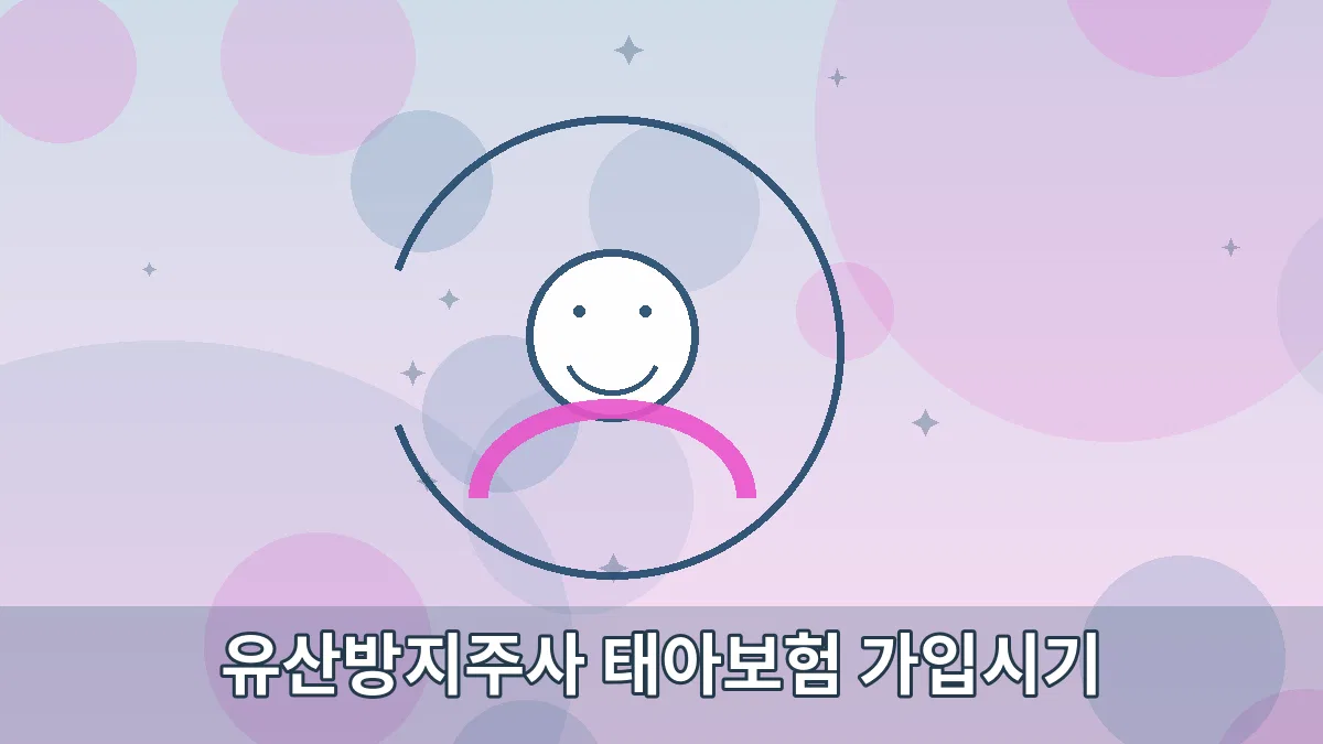 유산방지주사 태아보험 가입시기 안내 이미지 3